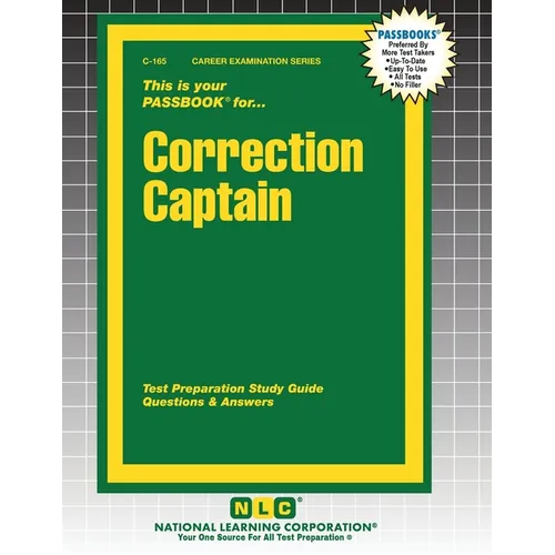 Correction Captain - Paperback