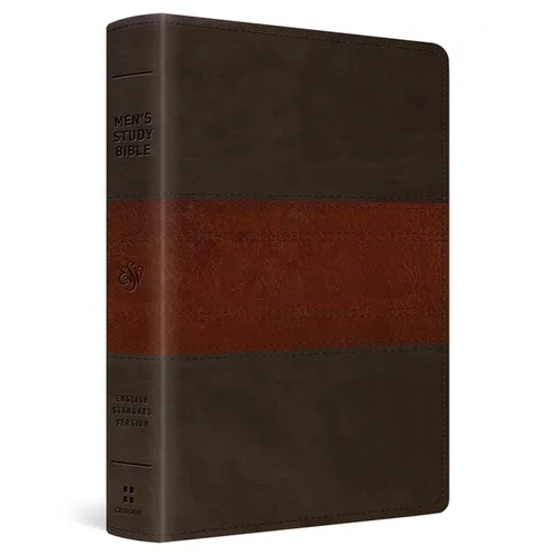 ESV Men's Study Bible (Trutone, Forest/Tan, Trail Design) - Imitation Leather