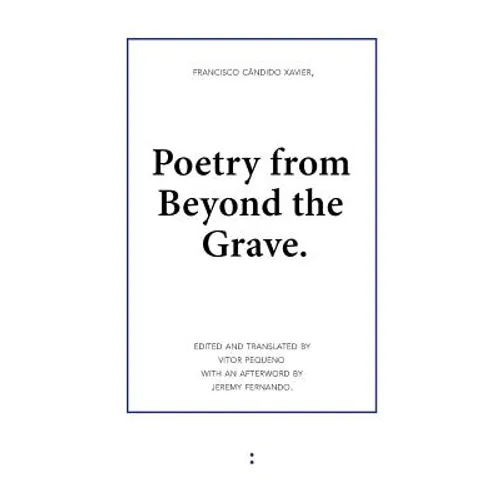 Poetry from Beyond the Grave - Paperback