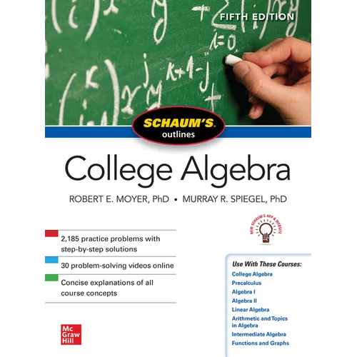 Schaum's Outline of College Algebra, Fifth Edition