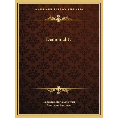 Demoniality - Paperback