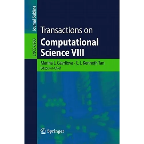 Transactions on Computational Science VIII - Paperback