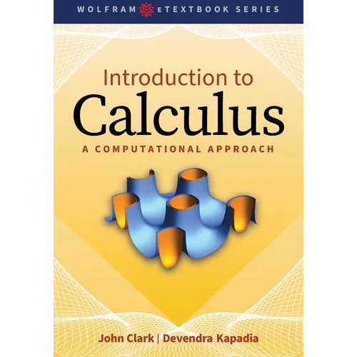 Introduction to Calculus: A Computational Approach - Paperback