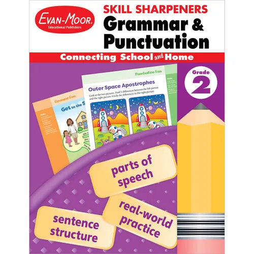 Skill Sharpeners: Grammar and Punctuation, Grade 2 - Paperback