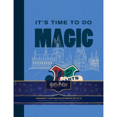 Harry Potter: Hogwarts Composition Notebook Set (Set of 2)