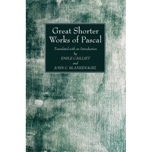 Great Shorter Works of Pascal - Paperback