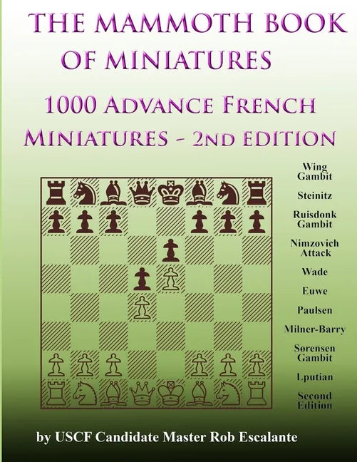 1000 Advance French Miniatures - Paperback
