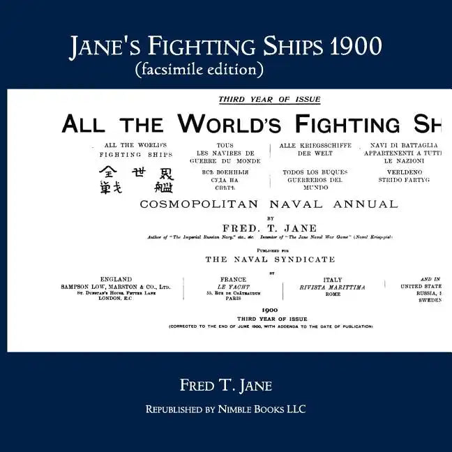 Jane's Fighting Ships 1900 (facsimile edition) - Paperback