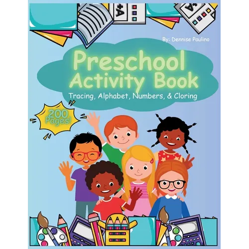 Preschool Activity Book - Paperback