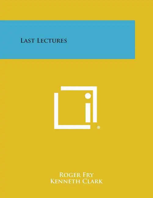 Last Lectures - Paperback