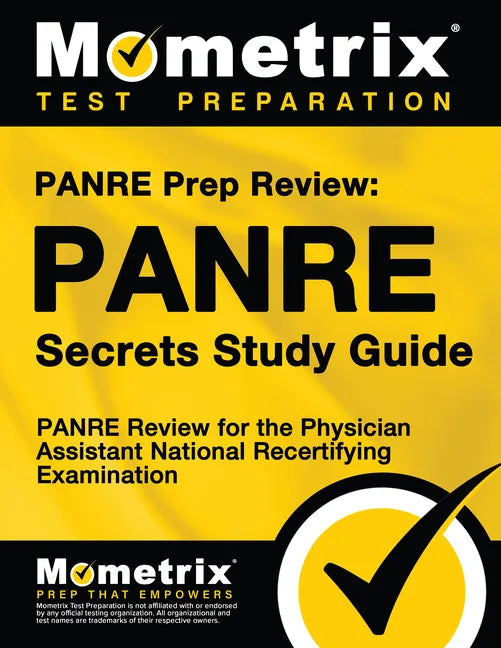 Panre Prep Review: Panre Secrets Study Guide: Panre Review for the Physician Assistant National Recertifying Examination - Paperback