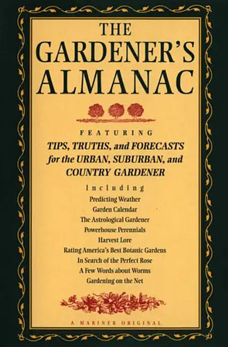 The Gardener's Almanac - Paperback