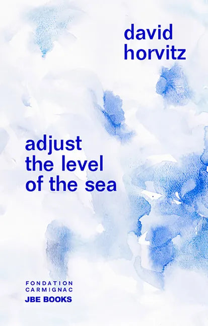 David Horvitz: Adjust the Level of the Sea - Paperback
