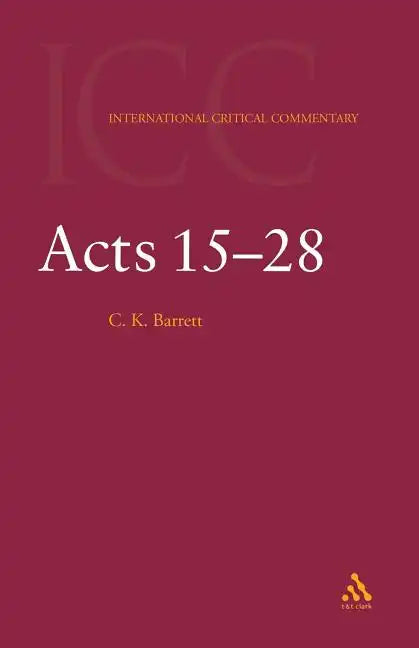 Acts: Volume 2: 15-28 - Paperback