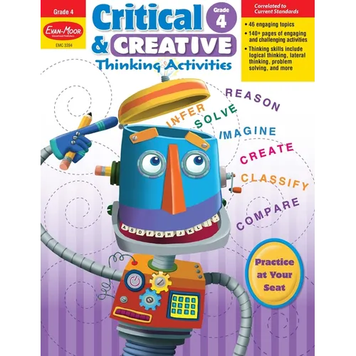Critical and Creative Thinking Activities, Grade 4 Teacher Resource - Paperback