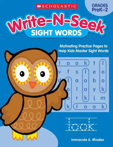 Write-N-Seek: Sight Words: Motivating Practice Pages to Help Kids Master Sight Words - Paperback