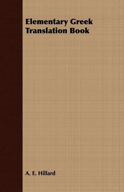 Elementary Greek Translation Book - Paperback