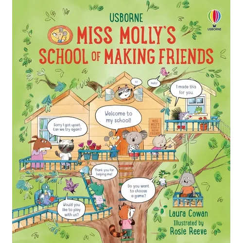 Miss Molly's School of Making Friends: A Friendship Book for Kids - Hardcover