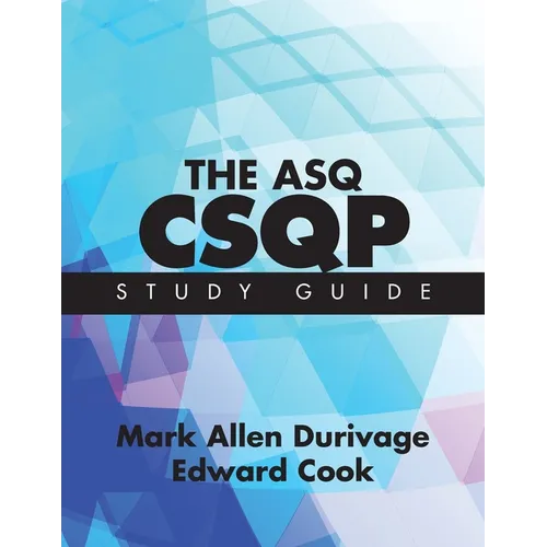 The ASQ CSQP Study Guide - Paperback