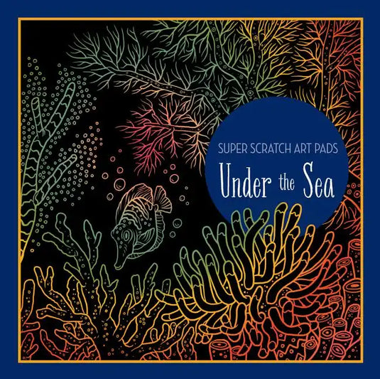 Super Scratch Art Pads: Under the Sea - Paperback