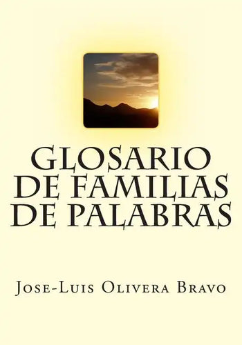 Glosario de Familias de Palabras - Paperback