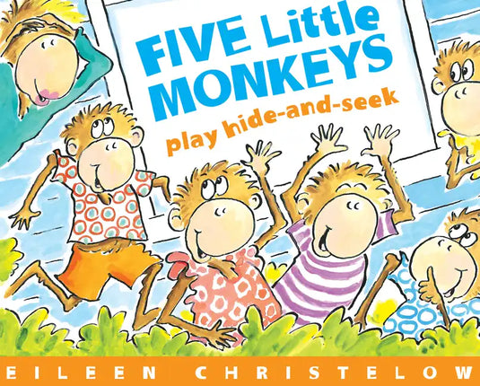 Five Little Monkeys Play Hide-And-Seek - Paperback