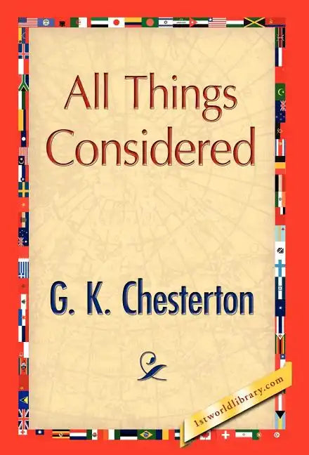 All Things Considered - Hardcover