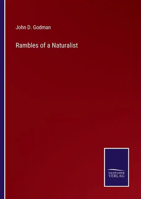 Rambles of a Naturalist - Paperback