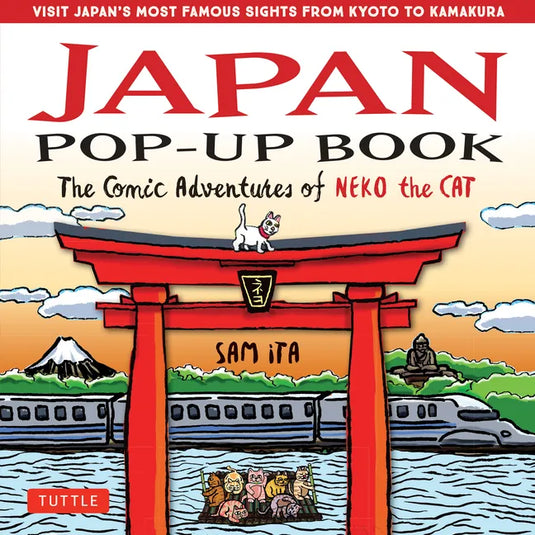 Japan Pop-Up Book: The Comic Adventures of Neko the Cat - Hardcover