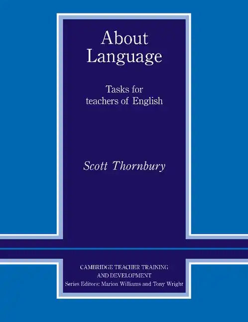 About Language: Tasks for Teachers of English - Paperback