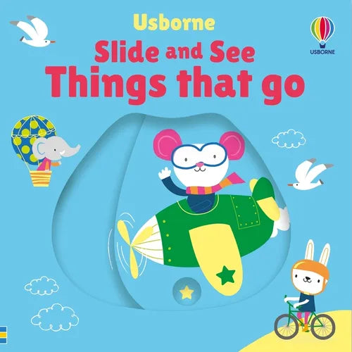 Slide and See Things That Go - Board Book