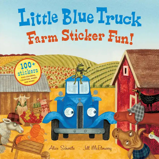 Little Blue Truck Farm Sticker Fun! - Paperback