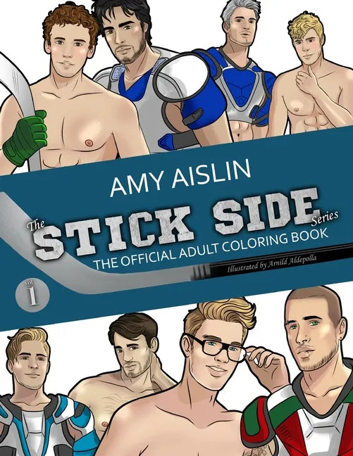 Stick Side Series Adult Coloring Book, Volume 1 - Paperback