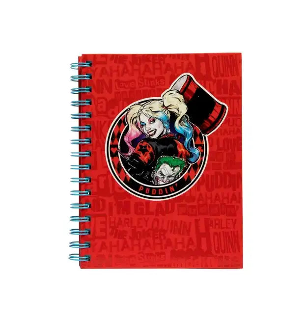 DC Comics: Harley Quinn Spiral Notebook - Hardcover