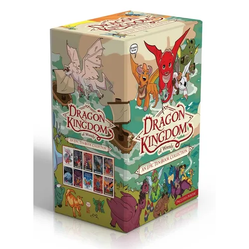 Dragon Kingdom of Wrenly an Epic Ten-Book Collection (Includes Poster!) (Boxed Set): The Coldfire Curse; Shadow Hills; Night Hunt; Ghost Island; Infer - Paperback