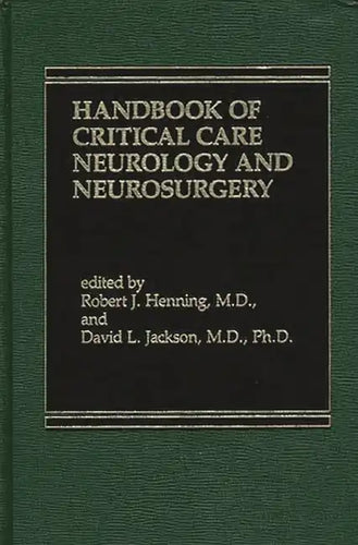 Handbook of Acute Critical Care Neurology - Hardcover