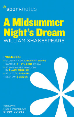 A Midsummer Night's Dream Sparknotes Literature Guide - Paperback