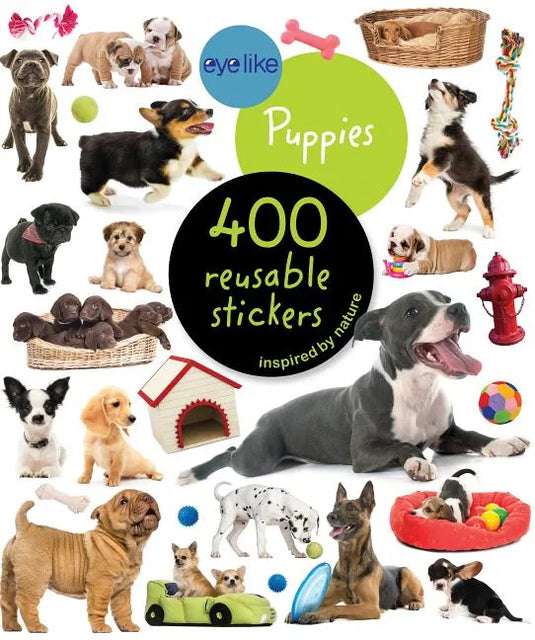 Eyelike Stickers: Puppies - Paperback