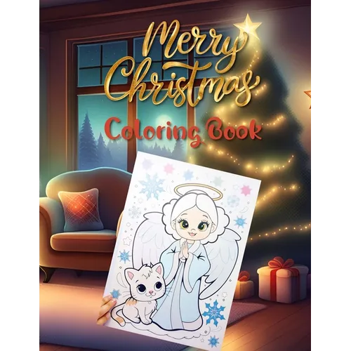 MERRY CHRİSTMAS Coloring Book - Paperback