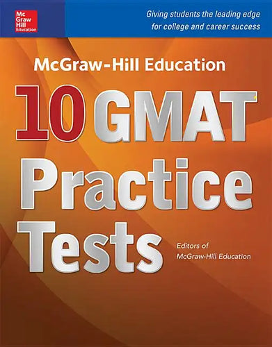 McGraw-Hill Education 10 GMAT Practice Tests - Paperback