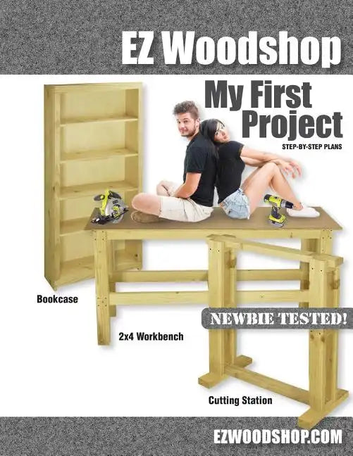My First Project: Easy-to-Build Woodworking Plans for Beginners - Paperback