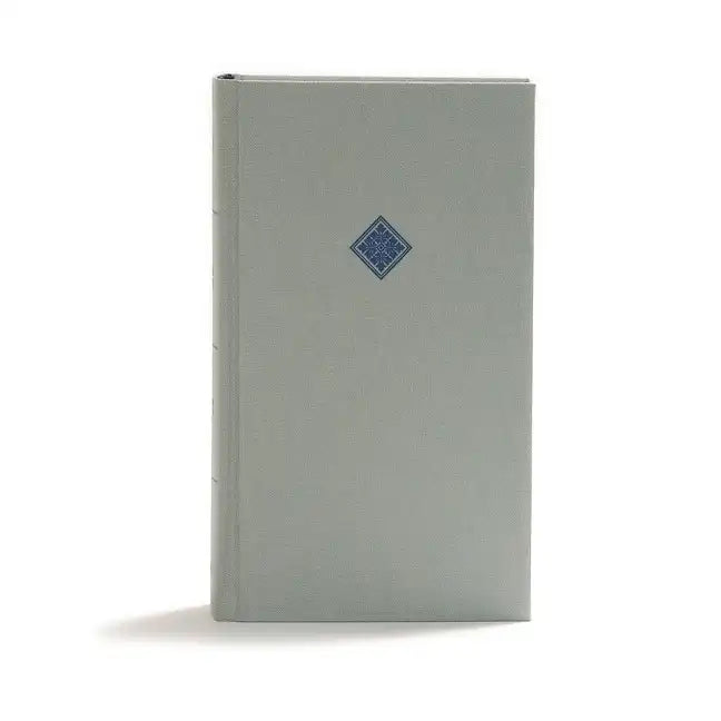CSB Reader's Bible, Gray Cloth Over Board - Hardcover