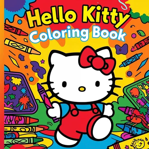 Hello Kitty Coloring Book - Paperback