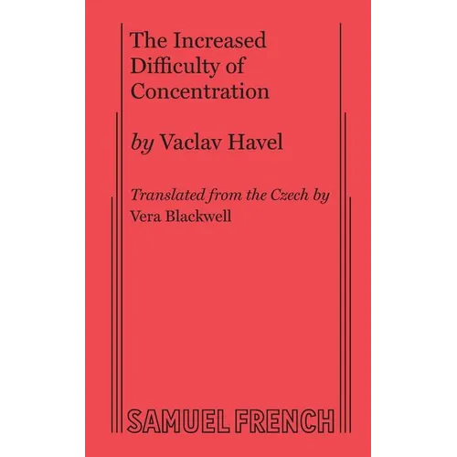 The Increased Difficulty of Concentration - Paperback