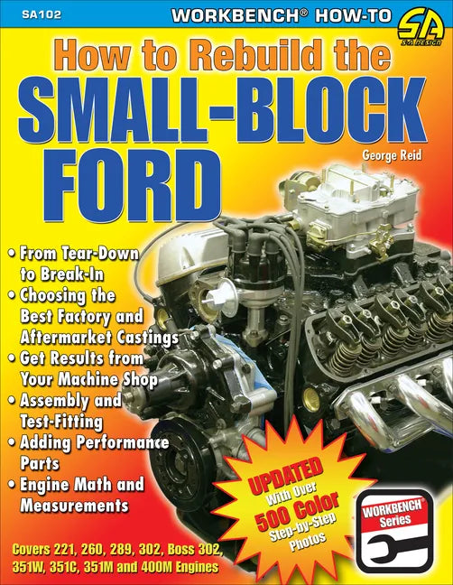 How to Rebuild the Small-Block Ford - Paperback