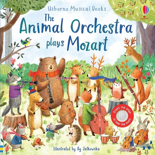 Animal Orchestra Plays Mozart - Board Book