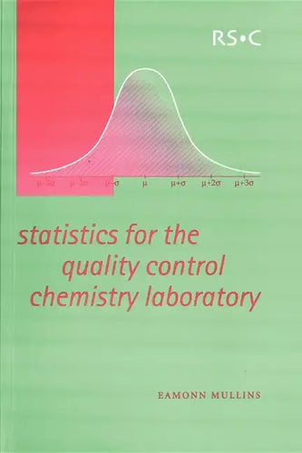 Statistics for the Quality Control Chemistry Laboratory - Paperback
