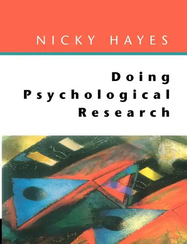 Doing Psychological Research - Paperback