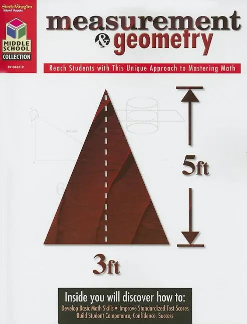 Middle School Collection: Math Reproducible Measurement & Geometry - Paperback