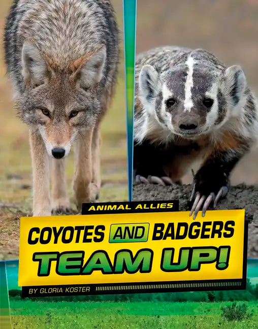 Coyotes and Badgers Team Up! - Hardcover